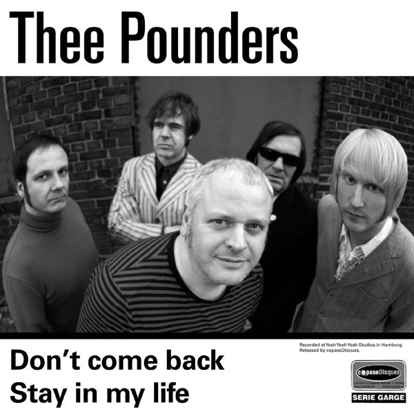  |  7" Single | Thee Pounders - Don't Come Back (Single) | Records on Vinyl