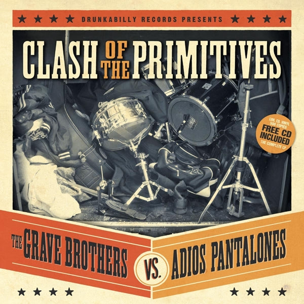  |   | Grave Brothers - Clash of the Primitives Split (2 LPs) | Records on Vinyl