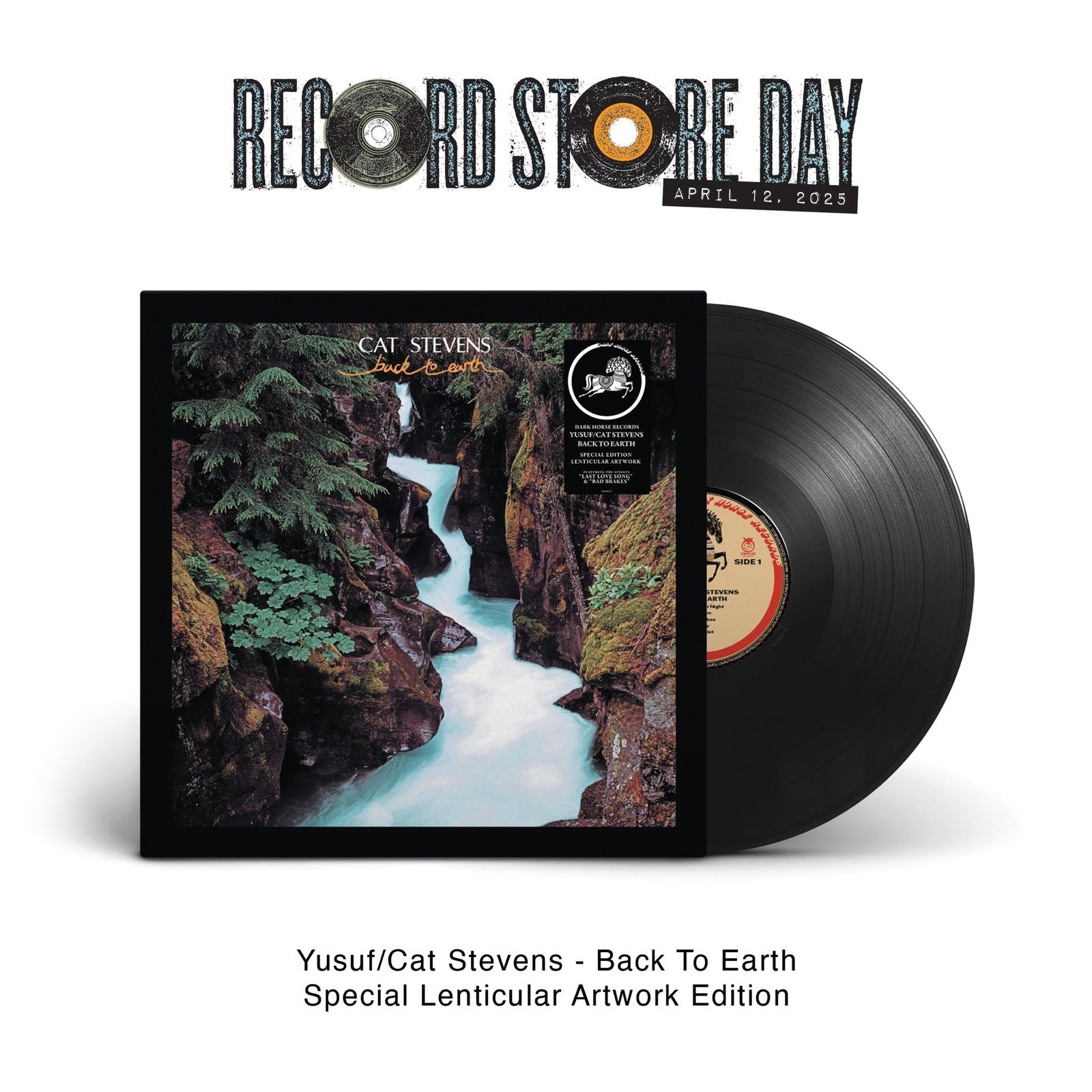 Yusuf - Back To Earth (LP) Cover Arts and Media | Records on Vinyl