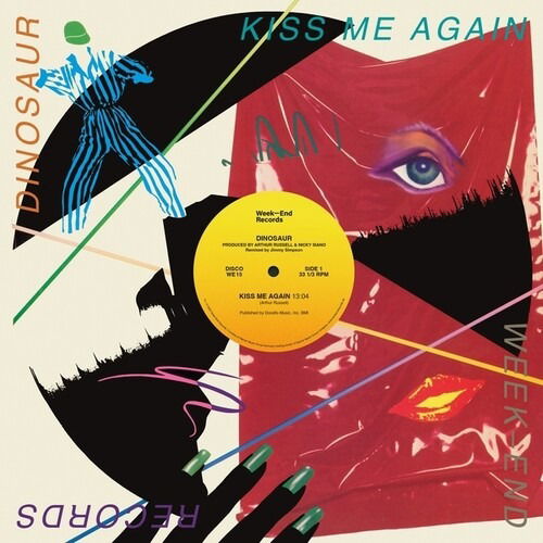 Dinosaur - Kiss Me Again (Single) Cover Arts and Media | Records on Vinyl
