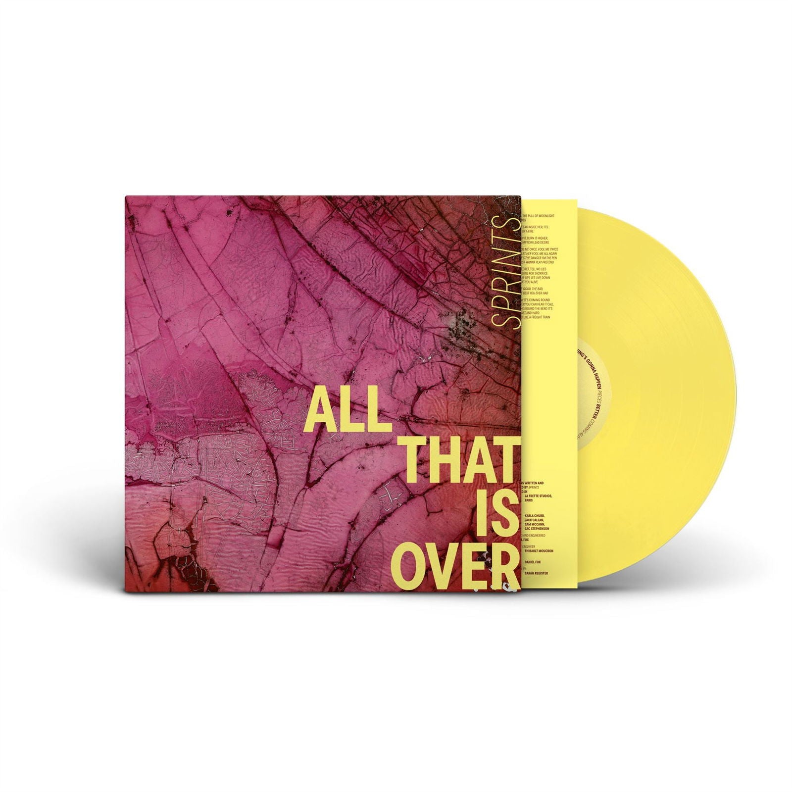 Sprints - All That is Over (LP) Cover Arts and Media | Records on Vinyl