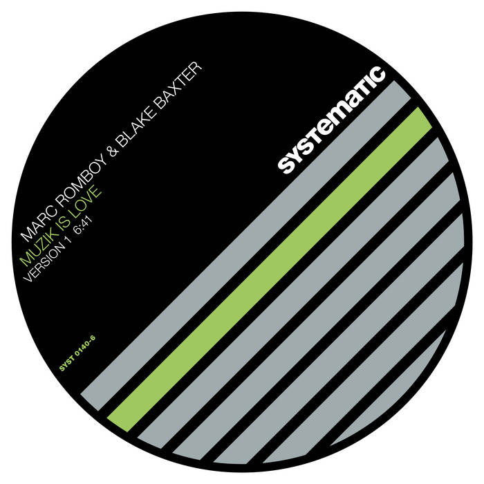  |   | Marc & Blake Baxter Romboy - Muzik is Love (Single) | Records on Vinyl