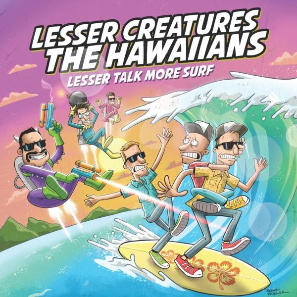  |  Vinyl LP | the Hawaiians - Less Talk, More Surf (One Sided Cv) (LP) | Records on Vinyl