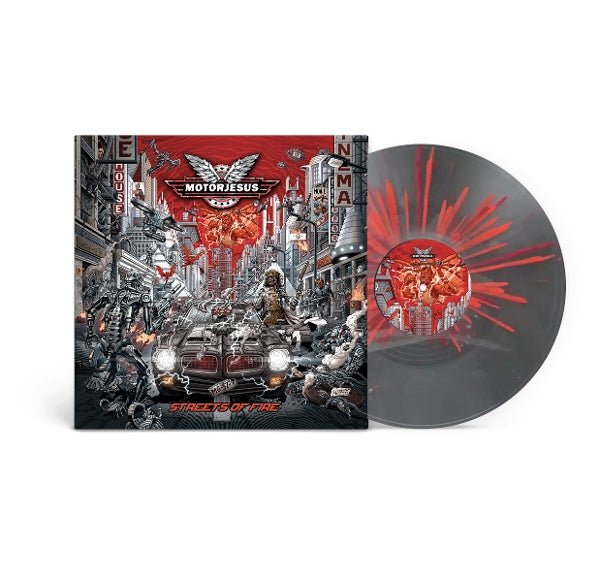  |  Vinyl LP | Motorjesus - Streets of Fire (LP) | Records on Vinyl
