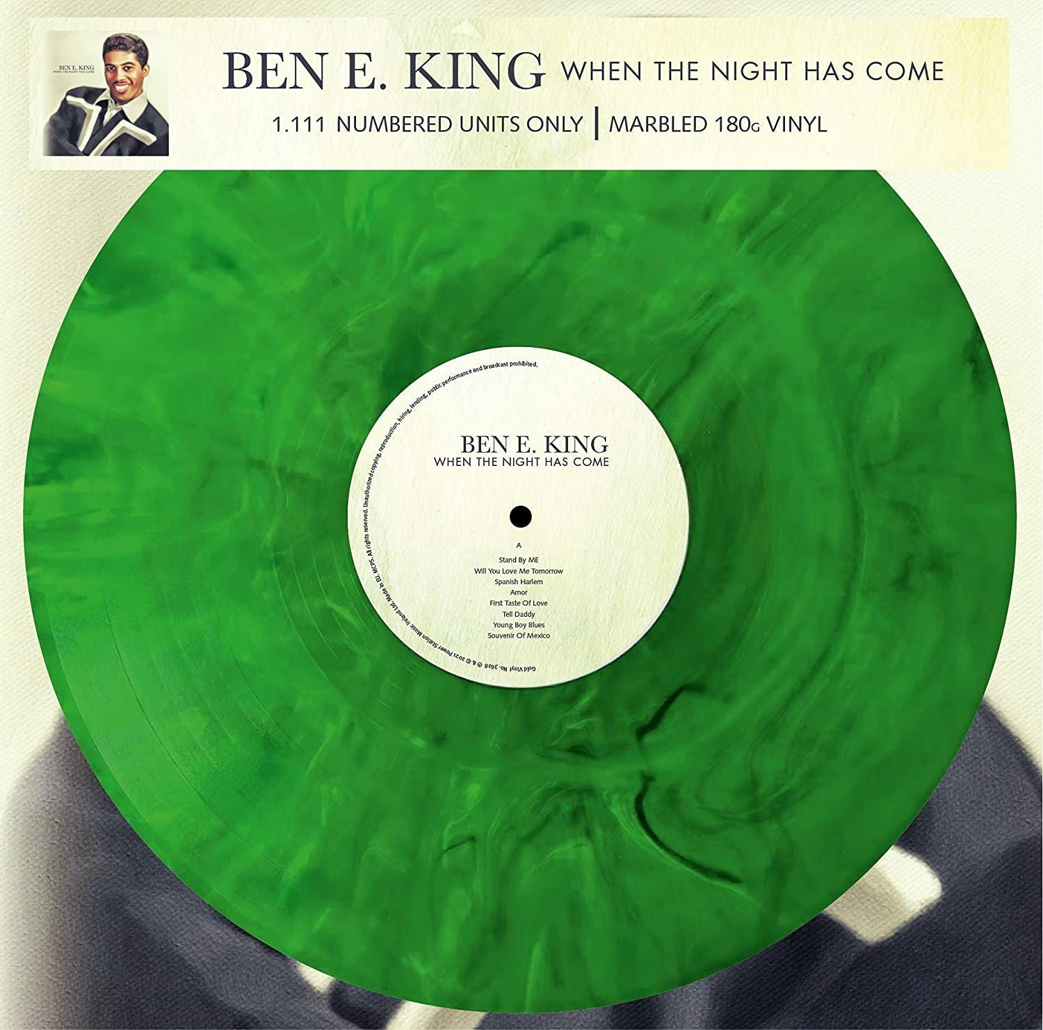 Ben E. King - When the Night Has Come (LP) Cover Arts and Media | Records on Vinyl