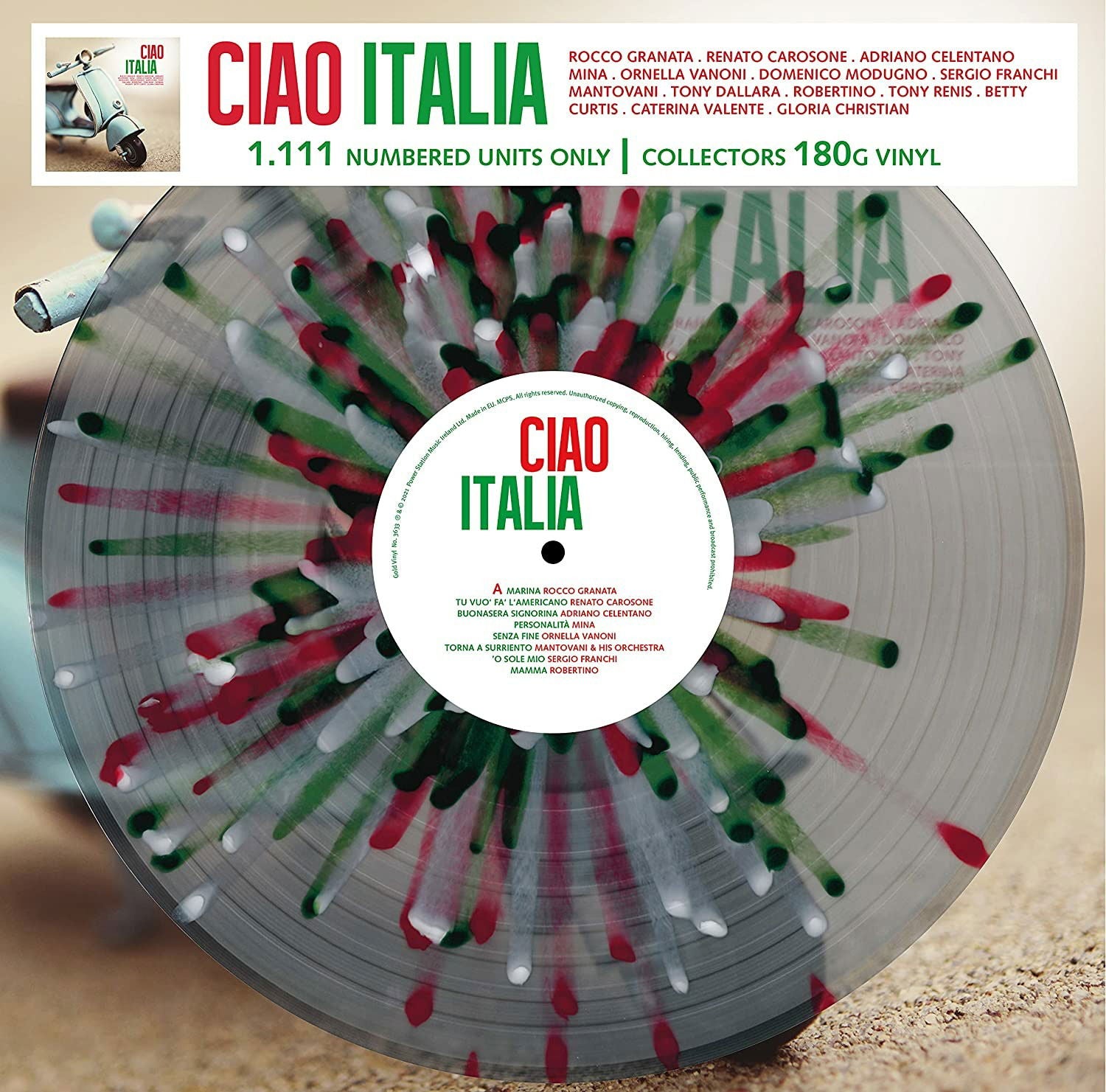 Various - Ciao Italia (LP) Cover Arts and Media | Records on Vinyl