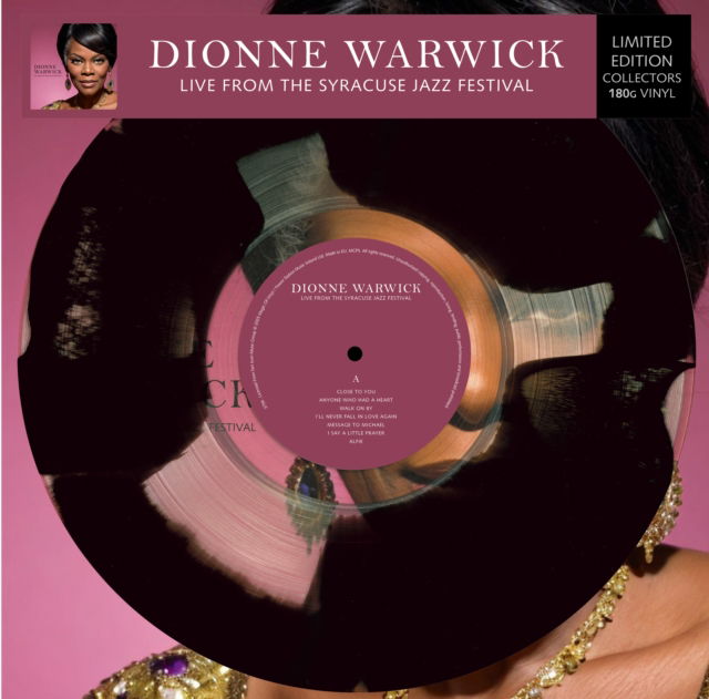 Dionne Warwick - Live From the Syracuse Jazz Festival (LP) Cover Arts and Media | Records on Vinyl