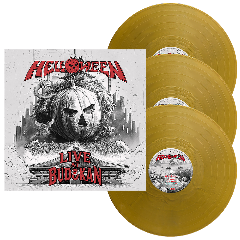 Helloween - Live At Budokan (3 LPs) Cover Arts and Media | Records on Vinyl