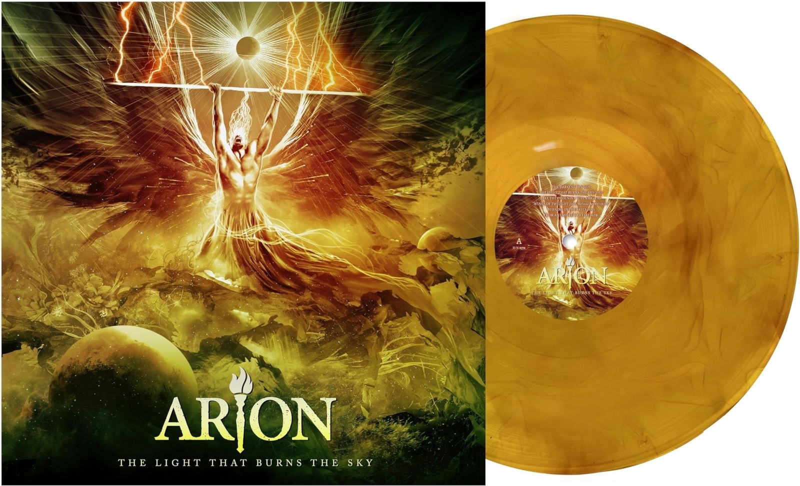 Arion - The Light That Burns the Sky (LP) Cover Arts and Media | Records on Vinyl