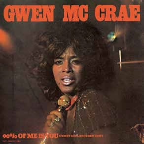 Gwen McCrae - 90% of Me is You (Funky Soul B Edit)/90% of Me is You (Original) (LP) Cover Arts and Media | Records on Vinyl