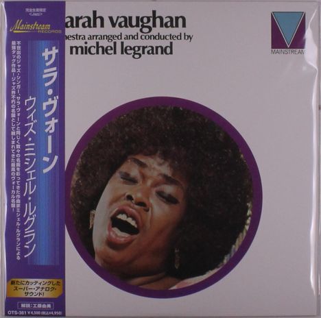 Sarah Vaughan - With Michel Legrand (LP) Cover Arts and Media | Records on Vinyl