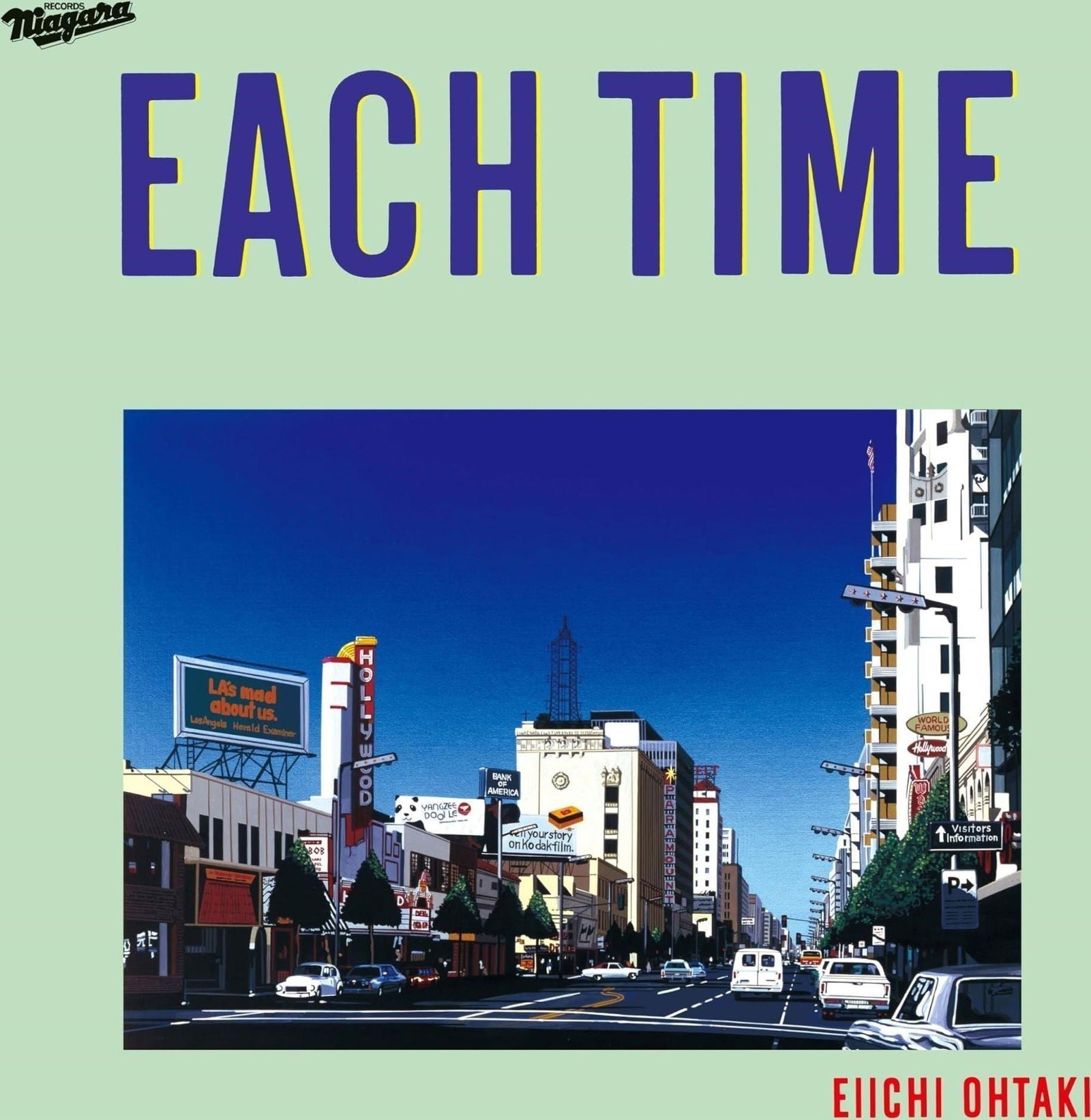 Eiichi Ohtaki - Each Time (2 LPs) Cover Arts and Media | Records on Vinyl
