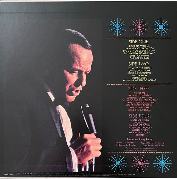 Frank Sinatra - Sinatra Live At the Sands (2 LPs) Cover Arts and Media | Records on Vinyl