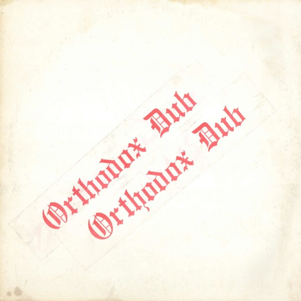  |  Vinyl LP | Errol Brown - Orthodox Dub (LP) | Records on Vinyl