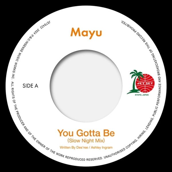  |   | Mayu - You Gotta Be (Slow Night Mix) / Eh Eh (Nothing Else I Can Say) (Lovers Reggae Mix) (Single) | Records on Vinyl