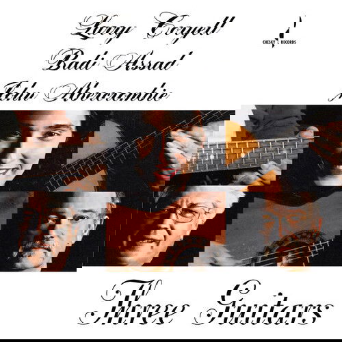 Larry & Badi Assad & John Abercrombie Coryell - Three Guitars (LP) Cover Arts and Media | Records on Vinyl