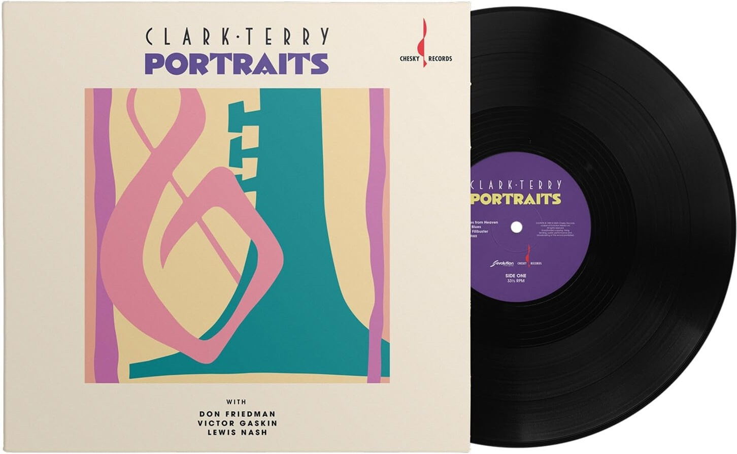 Clark Terry - Portaits (LP) Cover Arts and Media | Records on Vinyl