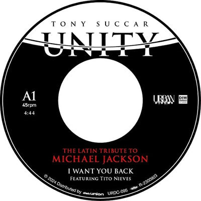 Tony Succar - I Want You Back (Featuring Tito Nieves) / Smooth Criminal (Featuring Jean Rodrigue (Single) Cover Arts and Media | Records on Vinyl