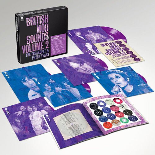  |   | Various - Eddie Piller Presents - British Mod Sounds of the 1960s Volume 2: the Freakbeat & Psych Years (6 LPs) | Records on Vinyl