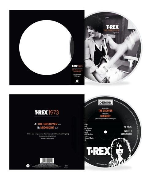 T. Rex - Groover / Midnight (Single) Cover Arts and Media | Records on Vinyl