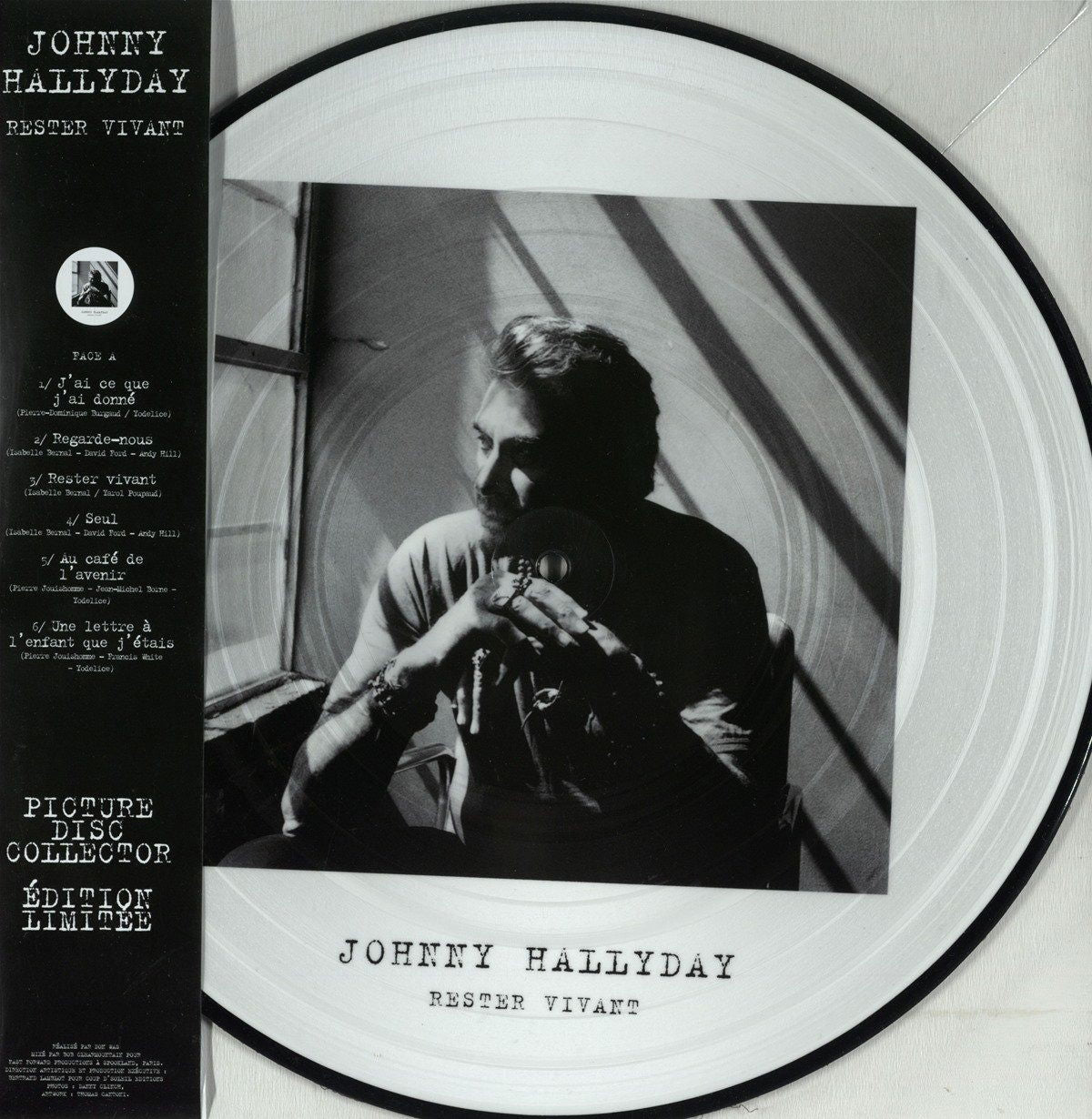 Johnny Hallyday - Rester Vivant (6 LPs) Cover Arts and Media | Records on Vinyl
