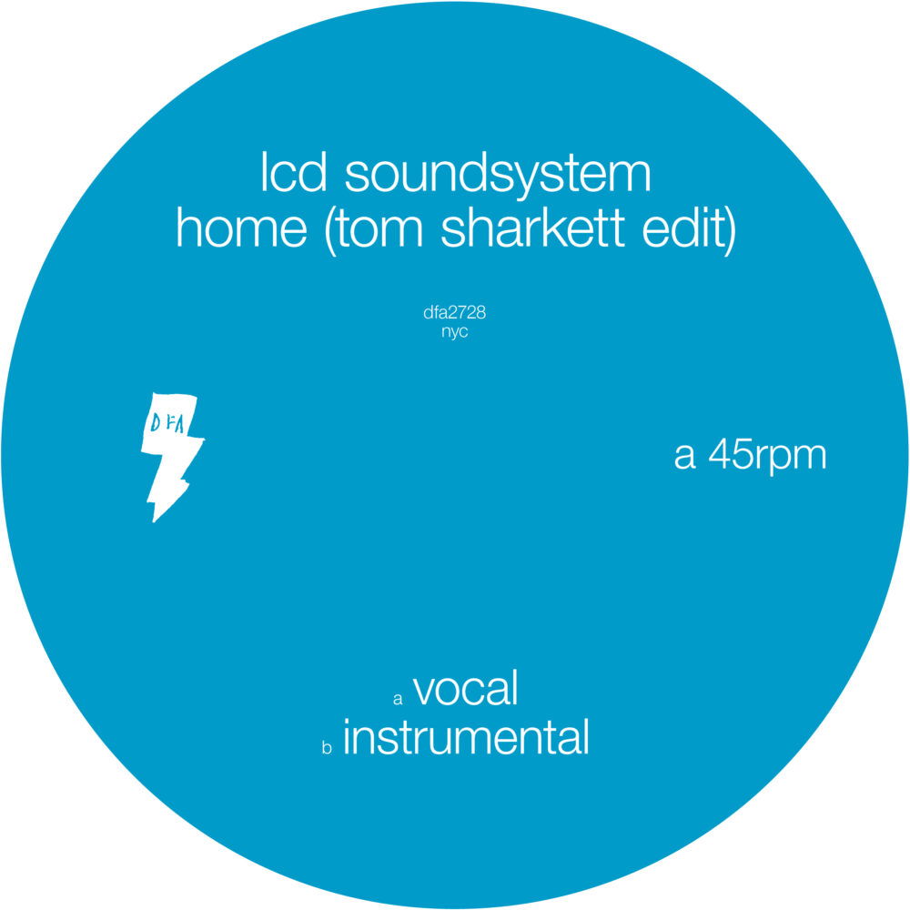 Lcd Soundsystem - Home (Tom Sharkett Edit) (Single) Cover Arts and Media | Records on Vinyl