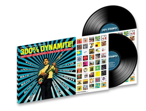  |  Vinyl LP | V/A - 300% Dynamite! Ska, Soul, Rocksteady, Funk & Dub In Jamaica (2 LPs) | Records on Vinyl