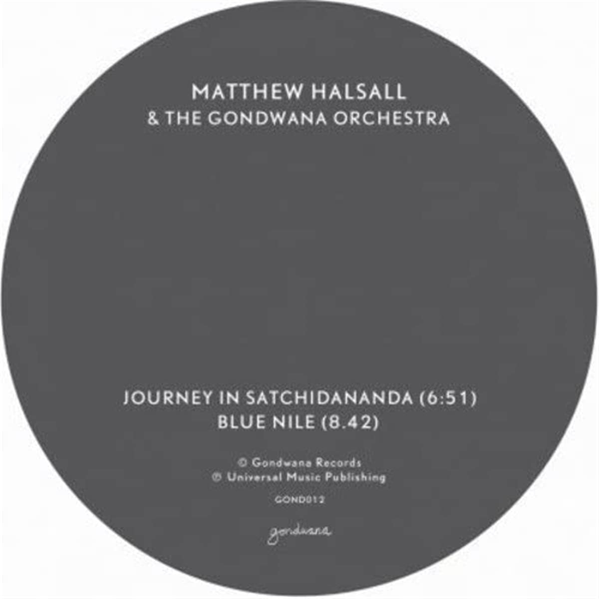 Matthew Halsall - Journey In Satchidananda / Blue Nile (Single) Cover Arts and Media | Records on Vinyl