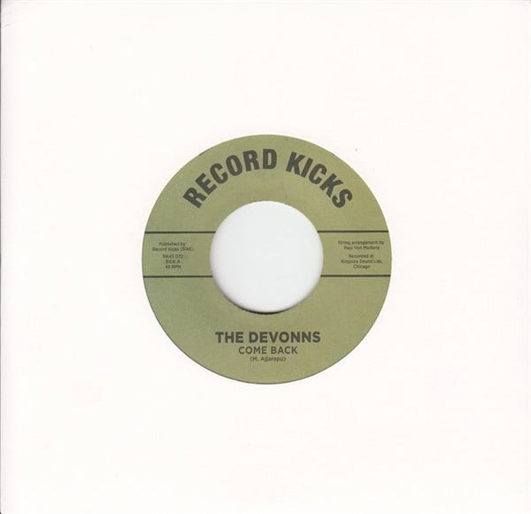  |  7" Single | the Devonns - Come Back (Single) | Records on Vinyl