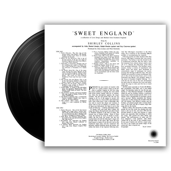  |  Vinyl LP | Shirley Collins - Sweet England (LP) | Records on Vinyl