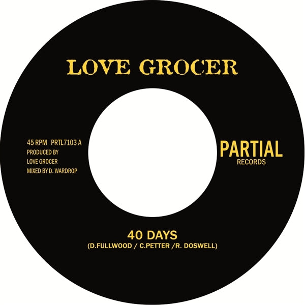  |  7" Single | Love Grocer - Forty Days (Single) | Records on Vinyl
