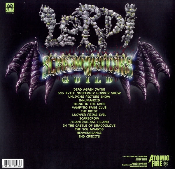  |  Vinyl LP | Lordi - Screem Writers Guild (2 LPs) | Records on Vinyl
