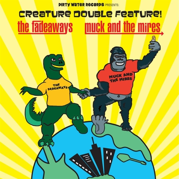  |  7" Single | Muck & the Mires Vs Fadeaways - Creature Double Feature! (Single) | Records on Vinyl