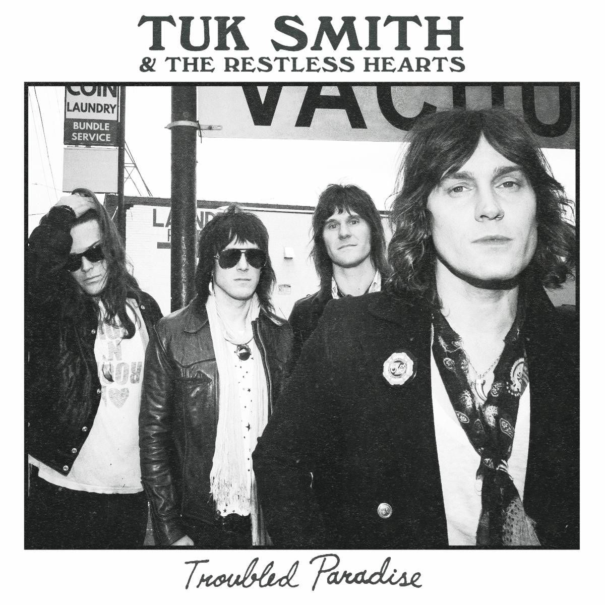 Tuk Smith & the Restless Hearts - Troubled Paradise (LP) Cover Arts and Media | Records on Vinyl