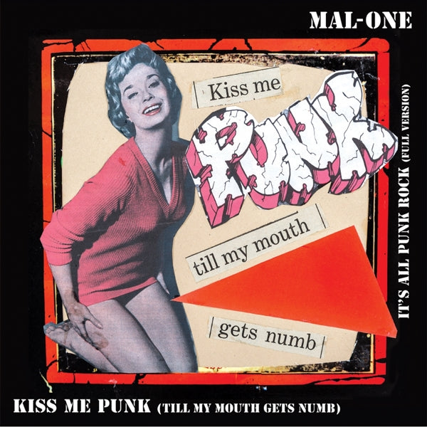  |  7" Single | Mal-One - Kiss Me Punk (Single) | Records on Vinyl