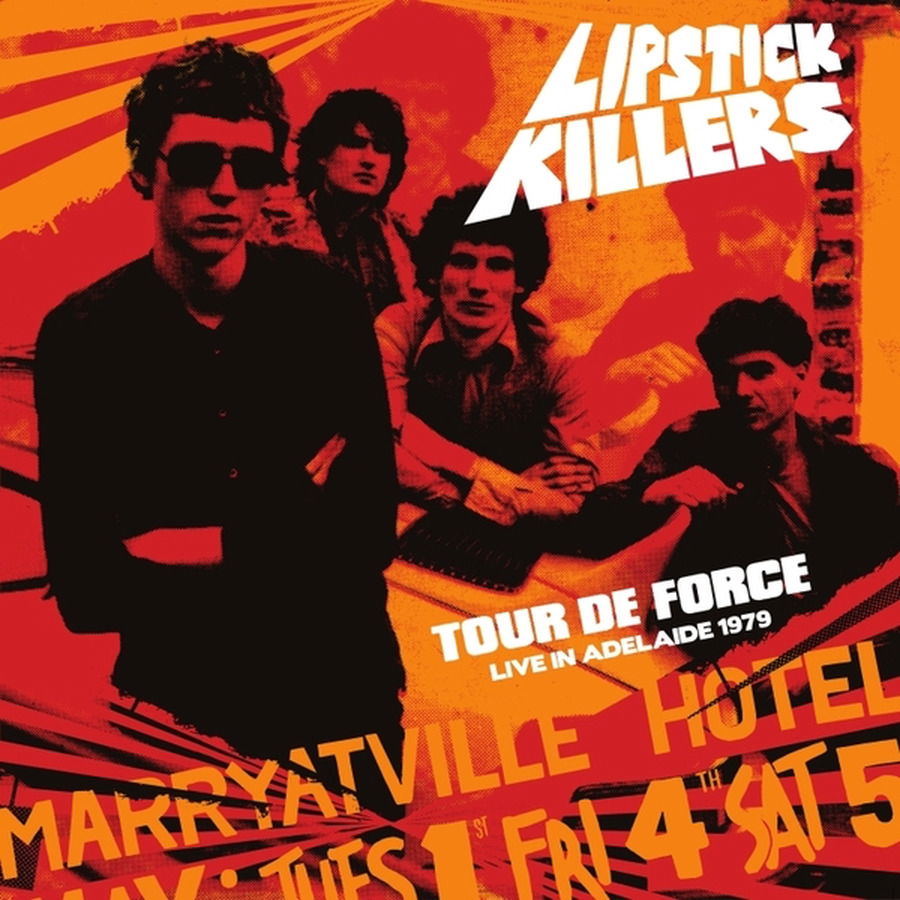 Lipstick Killers - Tour De Force Live In Adelaide 1979 (LP) Cover Arts and Media | Records on Vinyl