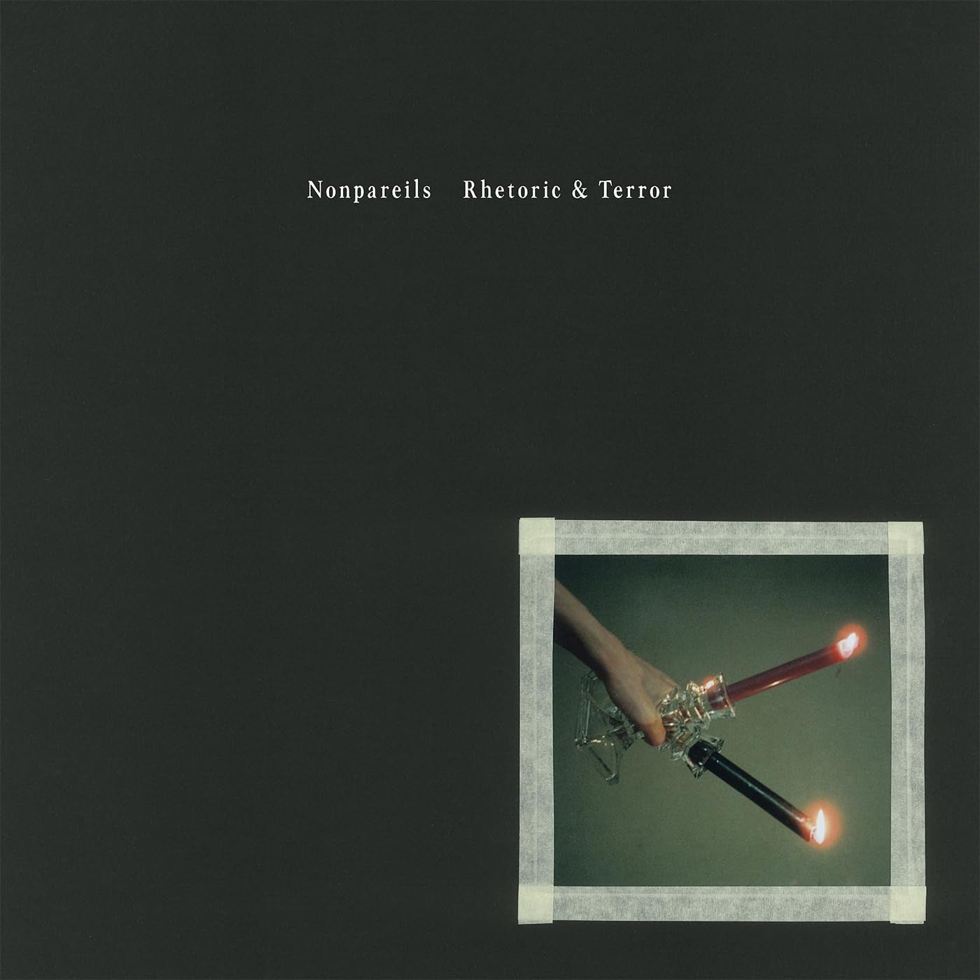 Nonpareils - Rhetoric & Terror (LP) Cover Arts and Media | Records on Vinyl