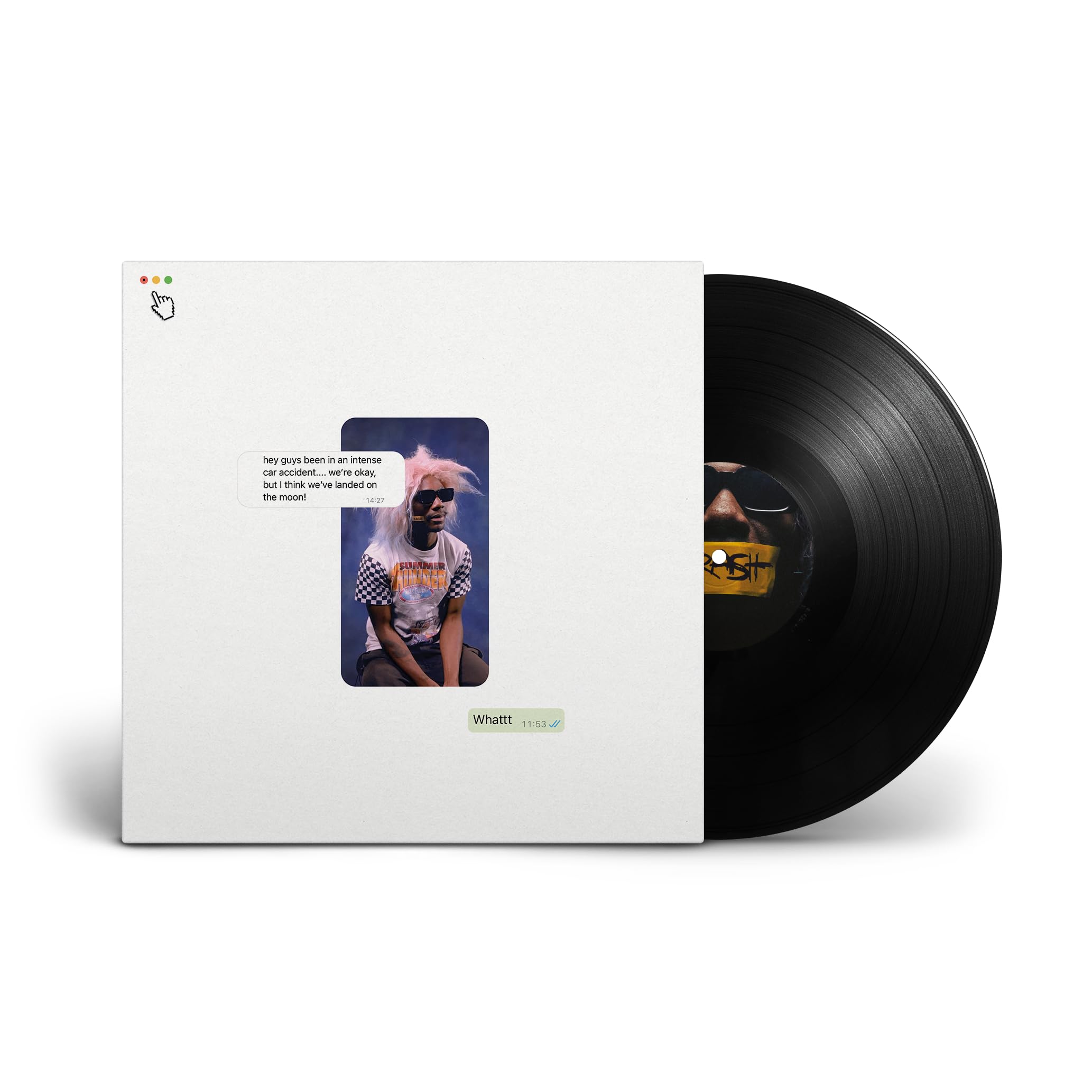 Bad With Phones - Crash (LP) Cover Arts and Media | Records on Vinyl