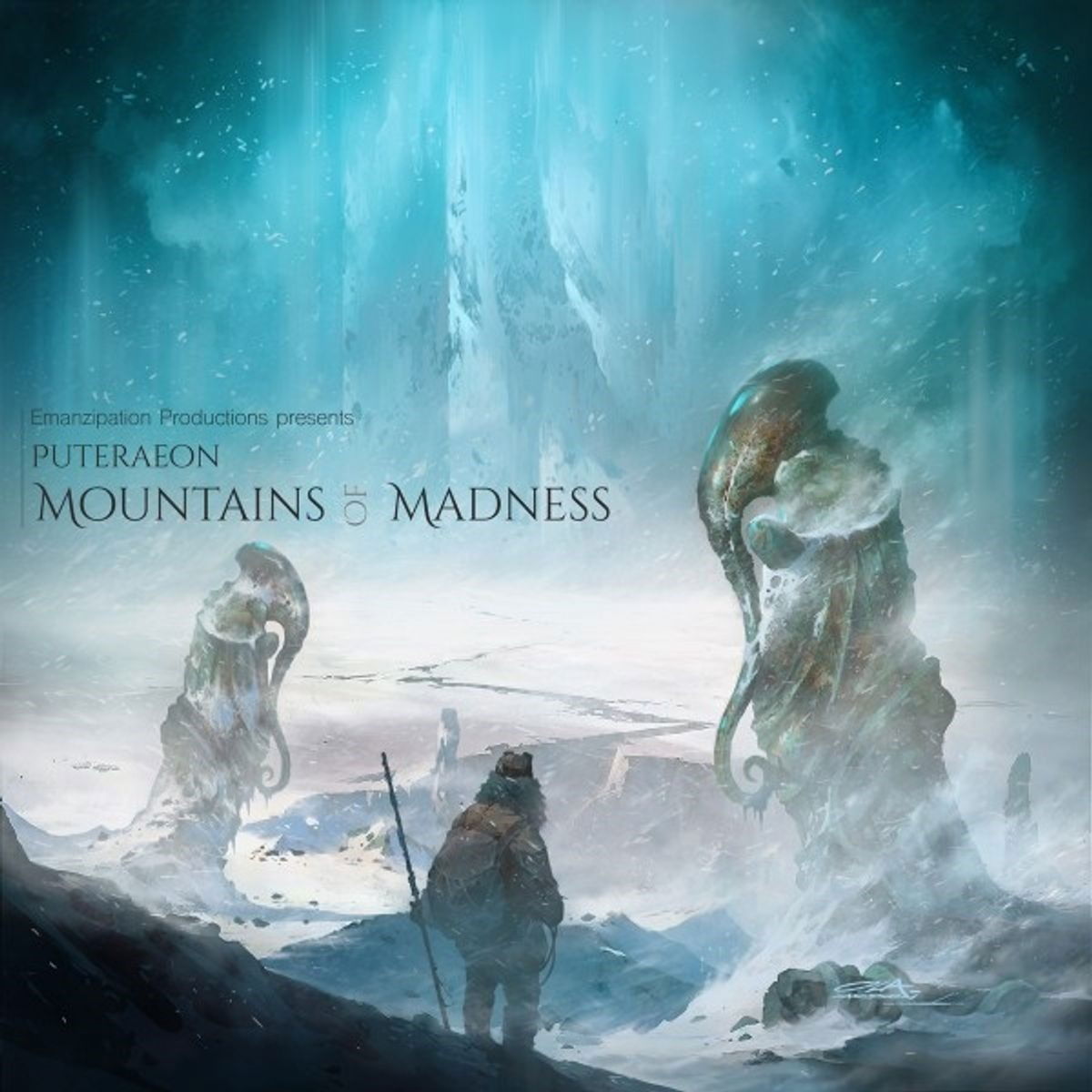 Puteraeon - Mountains of Madness (LP) Cover Arts and Media | Records on Vinyl