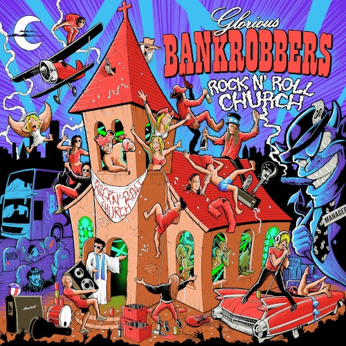  |  Vinyl LP | Glorious Bankrobbers - Rock'n'roll Church (LP) | Records on Vinyl