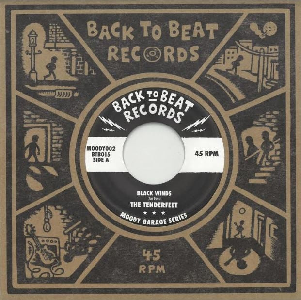  |  7" Single | Tenderfeet - Moody Garage Series (Single) | Records on Vinyl