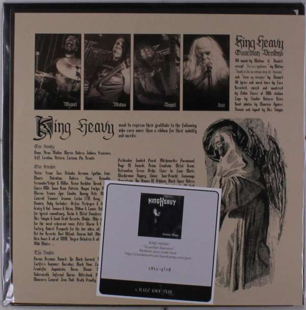 King Heavy - Guardian Demons (LP) Cover Arts and Media | Records on Vinyl