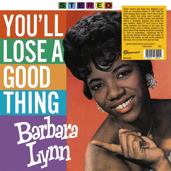  |   | Barbara Lynn - You'll Lose a Good Thing (Clear) (LP) | Records on Vinyl