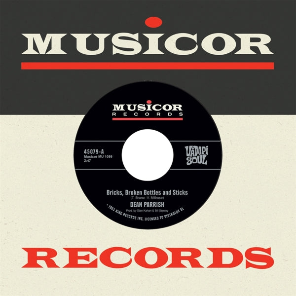  |   | Dean/Porgy and the Monarchs Parrish - Bricks, Broken Bottles and Sticks/My Heart Cries For You (Single) | Records on Vinyl