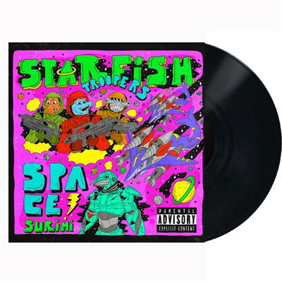 Space Surimi - Starfish Troopers (LP) Cover Arts and Media | Records on Vinyl