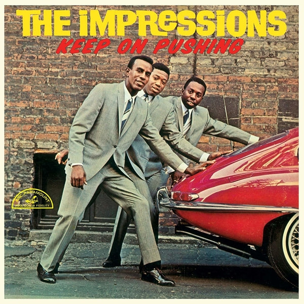  |  Vinyl LP | Impressions - Keep On Pushing (LP) | Records on Vinyl