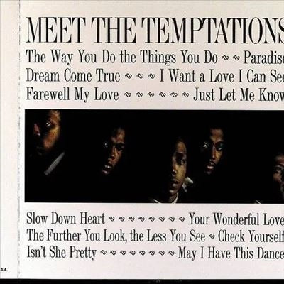 Temptations - Meet the Temptations (LP) Cover Arts and Media | Records on Vinyl