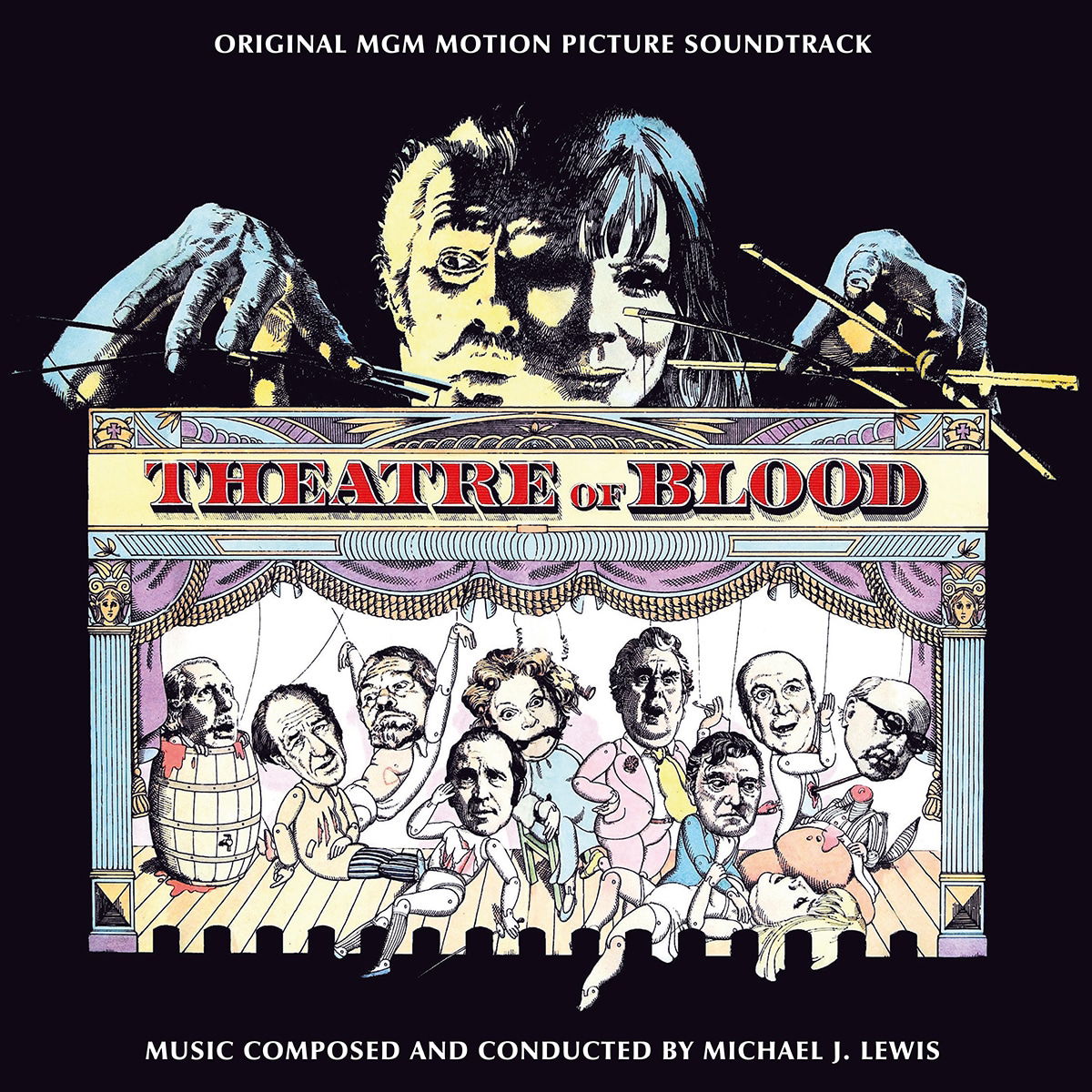 Michael J. Lewis - Theatre of Blood (LP) Cover Arts and Media | Records on Vinyl