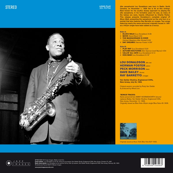 Lou Donaldson - Blues Walk (LP)