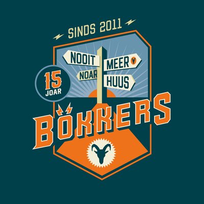 Bokkers - Nooit Meer Noar Huus (2 LPs) Vinyl Gekleurd
